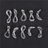 40X Chain Strap Holders Rubber Loop Ends Clear Eye Glasses Spectacle S-JN 4