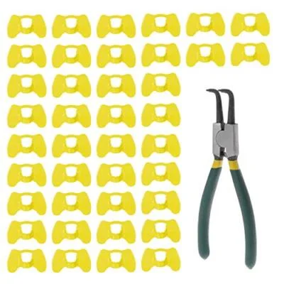 41 Pcs Pinless Chicken Peepers Eyeglasses Pheasant Poultry Blinders Anti Pecking