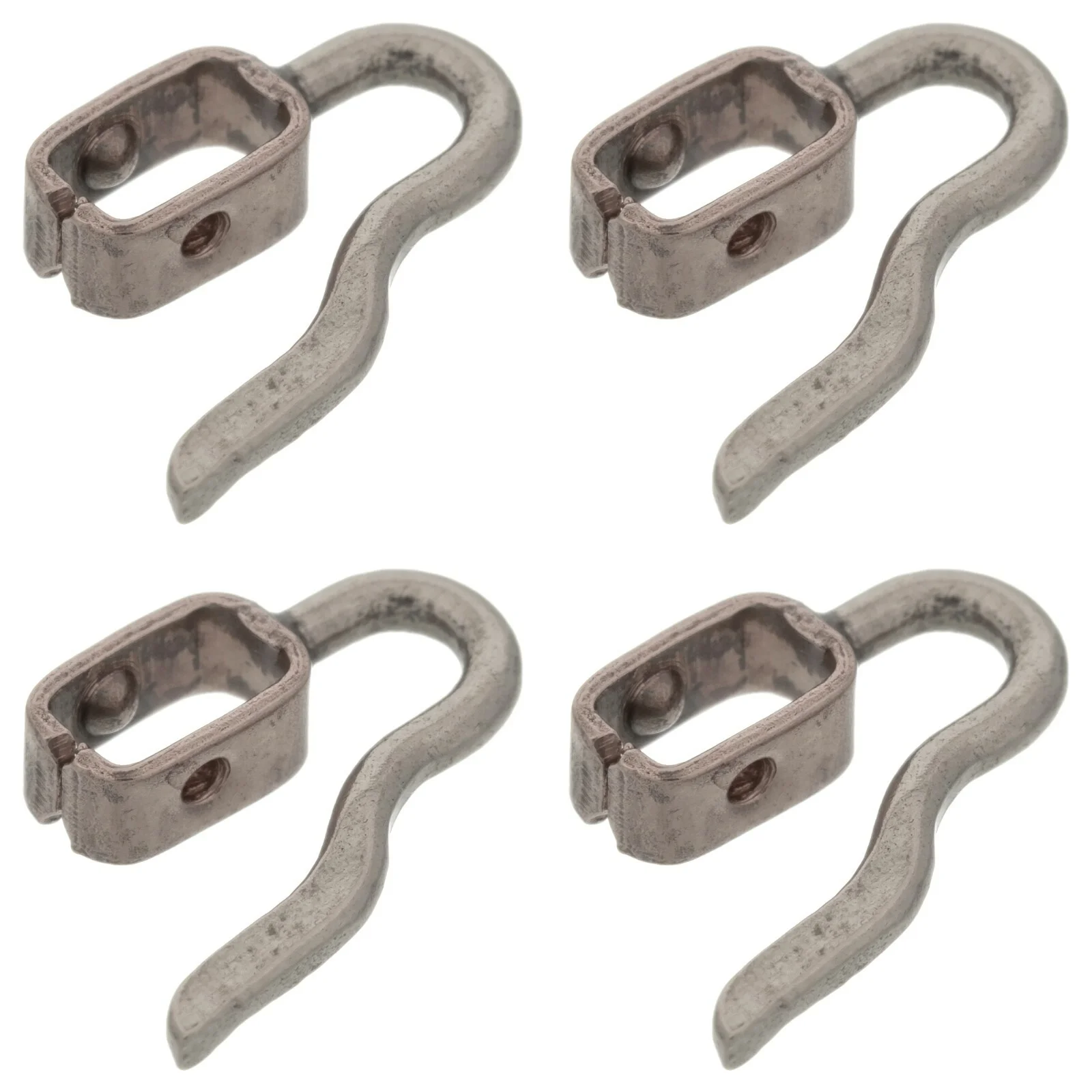 4pcs Push In Nose Pads Holder Arm 3.2mm x 1.4mm Eyeglasses Specs Repair Part On