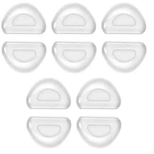 5-10 Pair Anti-slip Stick On Nose Pads Eyeglass Sunglasses Repair for Glasses 2