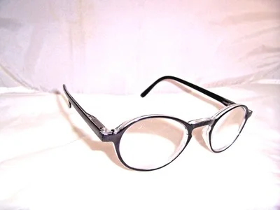 5.50 reading glasses full lens magnified 550 w/ Spring hinge Quality HIGH POWER 2