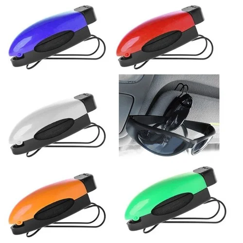 5 Car Auto Sun Visor Clip Holder For Reading Glasses Sunglasses Eyeglass Card US