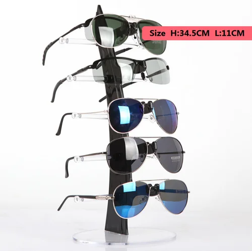 5 Layer Glasses Display Stand Acrylic Eyeglasses Rack Sunglasses Holder Storage 4