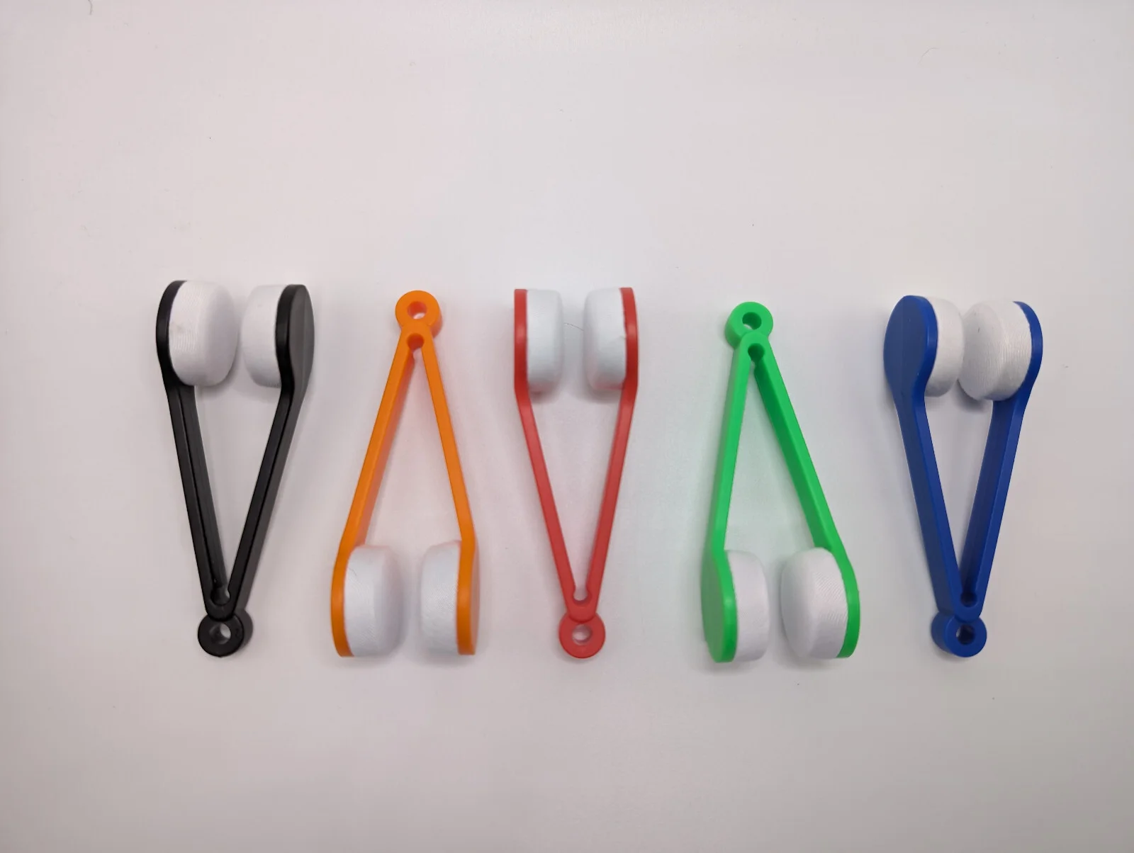 5 Pac Mini Glasses Eyeglass Microfiber Cleaner Portable Soft Brush Cleaning Tool 3