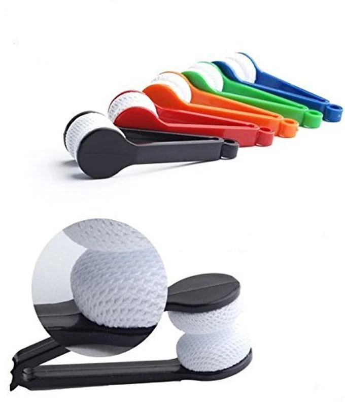 5 Pack Portable Eyeglass Cleaning Brush Glasses Sunglass Brush Spectacles Wiper 2