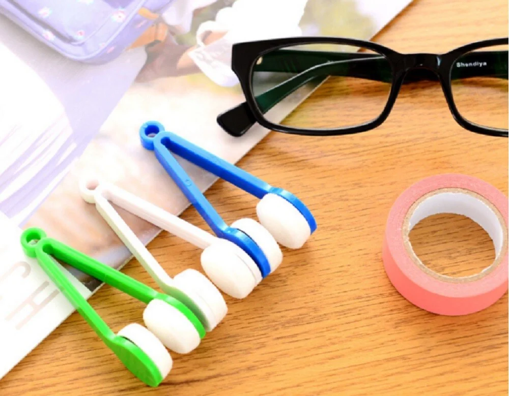 5 Pcs Sun Glasses Eyeglass Cleaner Microfiber Cloth Lens Wipes Cleaning Kit LOT 3