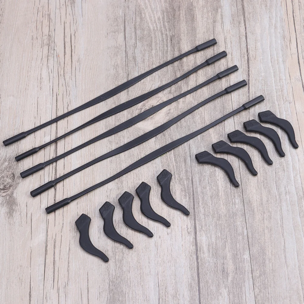 5 Sets Child Anti Slip Glasses Ear Hook Grip Sports Sunglasses Men Kids 4