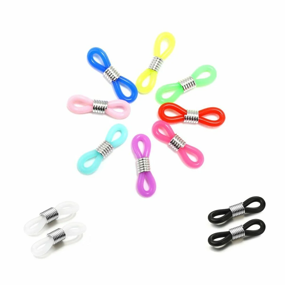 50pcs Ear Hook Eyeglasses Retainer Rope Sunglasses Cord Holder Strap Connector
