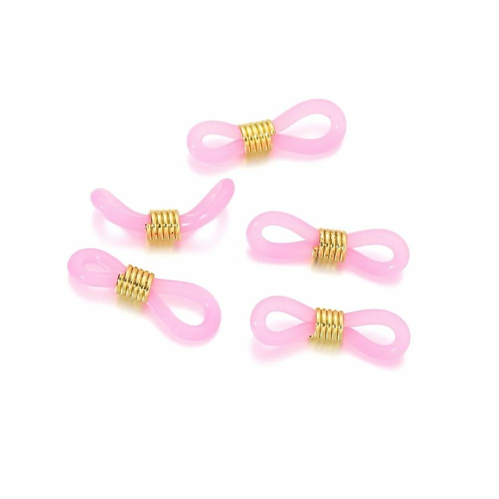 50pcs Ear Hook Eyeglasses Retainer Rope Sunglasses Cord Holder Strap Connector 2