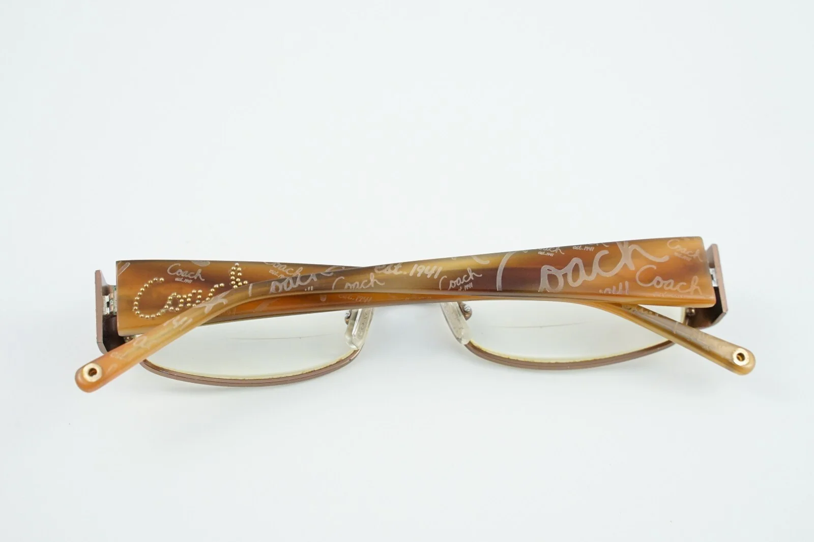 51mm BAILEY (216) COACH Blonde Tortoise 51-18-135 Eyeglasses Frames 3