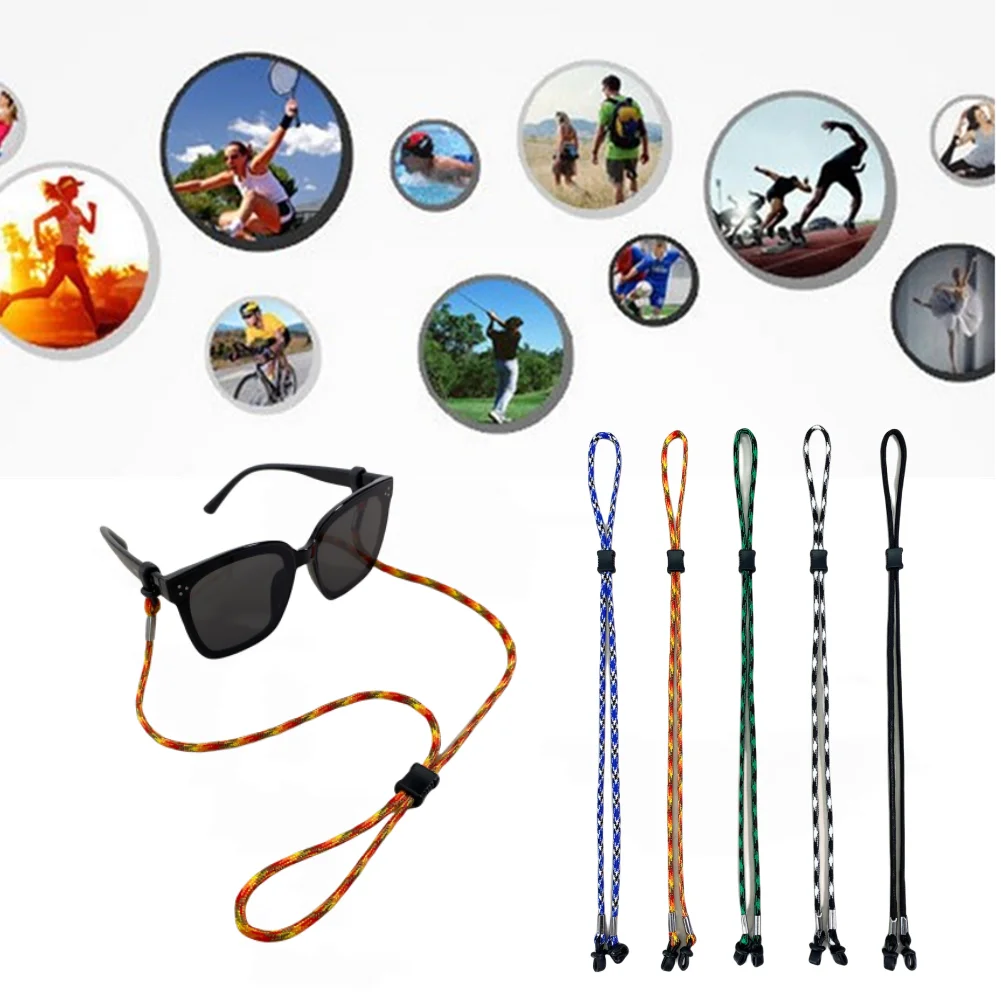 5~Neck Strap Sport Sunglass Eyeglass Read Glasses Cord Lanyard Holder Multicolor 4