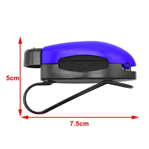 5pcs Car Auto Sun Visor Clip Holder For Reading Glasses Sunglasses Eyeglass Card 3