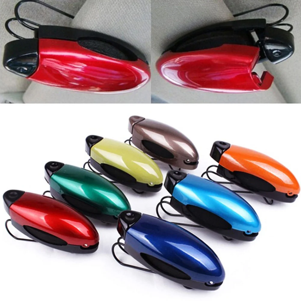 5x Car Auto Sun Visor Clip Holder For Reading Glasses Sunglasses Eyeglass Card 4