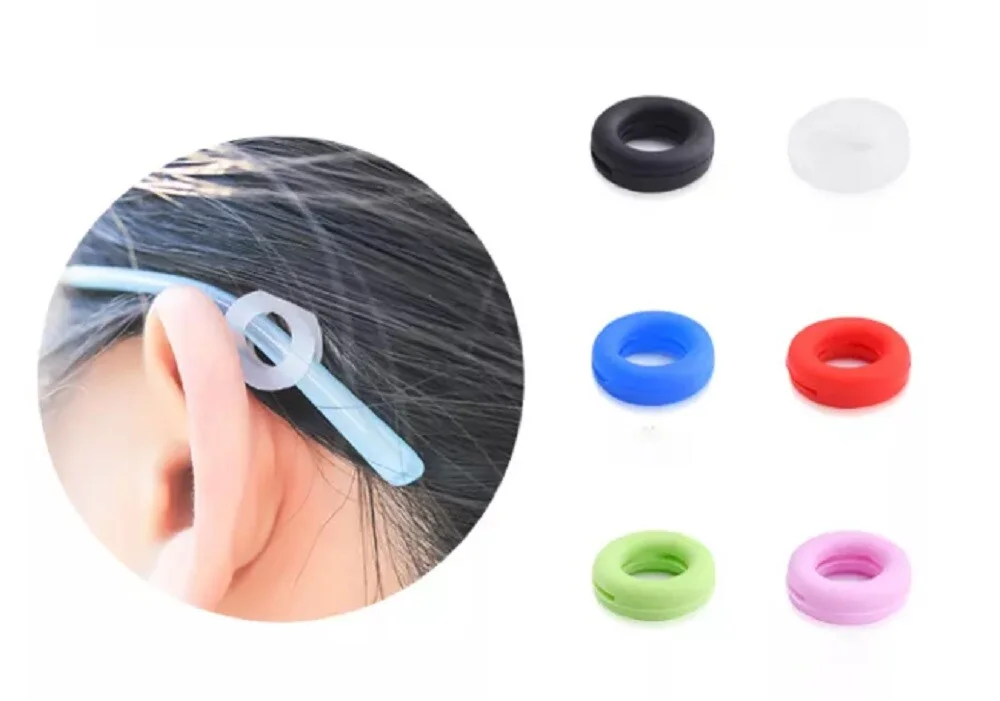 6 Pair Anti-Slip Glasses Ear Hook Grip Cushions Eyeglass Pads Cover Sport Holder 2