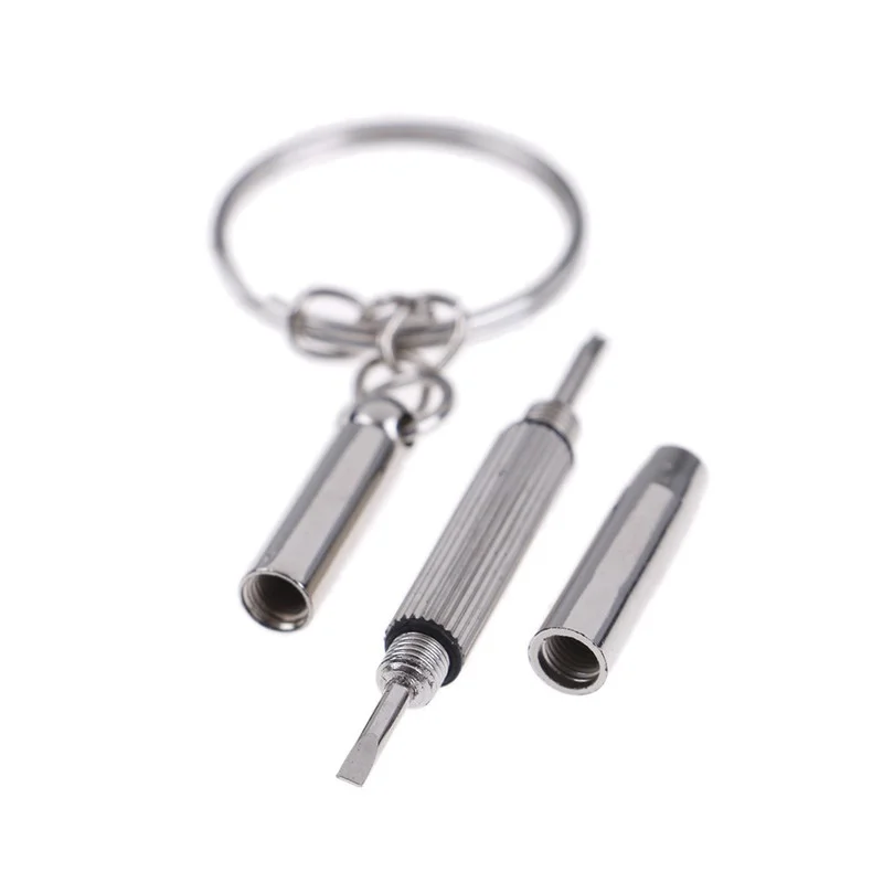 600Pcs Tiny Screws Nut + Screwdriver Watch Eyeglass Glasses Repair Too.nu 4