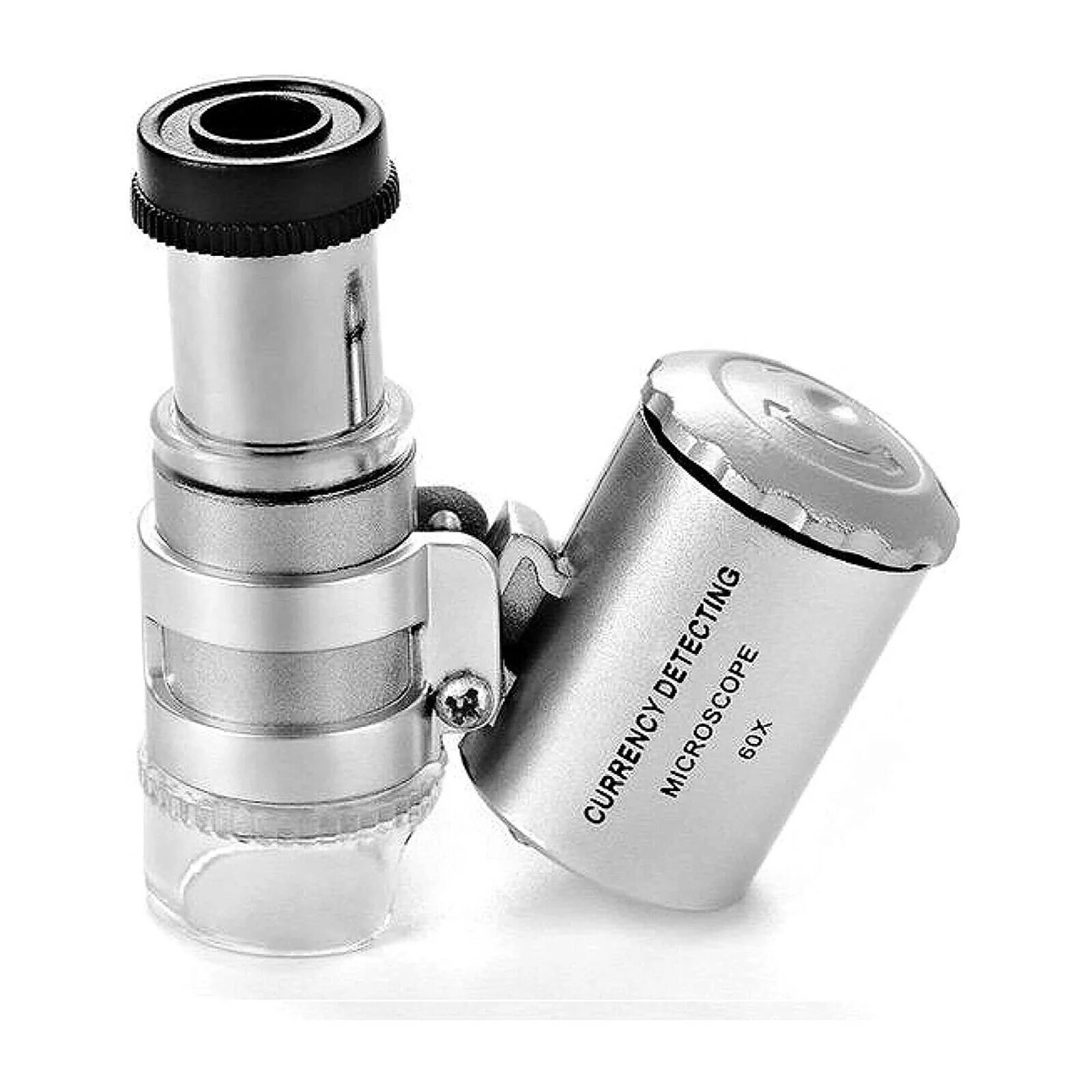 60X Magnifying Loupe Jewelry Jewellers Pocket Magnifier Eye Glass Led Light 4