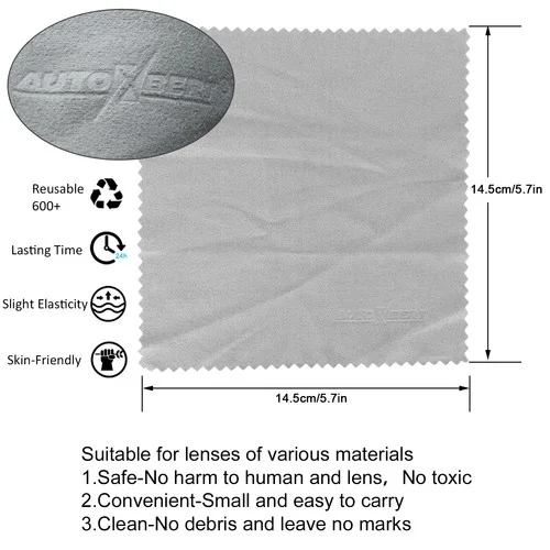 6PCS Anti Fog Wipes For Glasses Mask Cloth Lens Eyeglass Cleaner Spray Camera 2