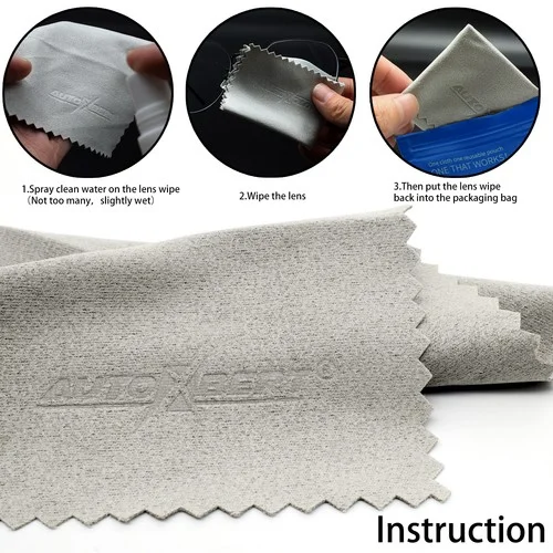 6PCS Anti Fog Wipes For Glasses Mask Cloth Lens Eyeglass Cleaner Spray Camera 4