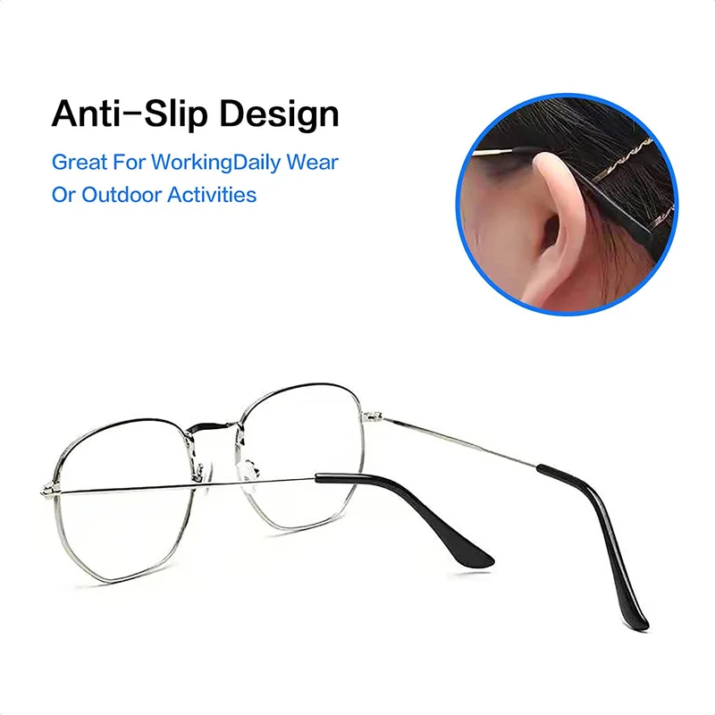 8 Pairs Anti-Slip Silicone Eyeglass End Tips Ear Sock Pieces Tube Replacement 4