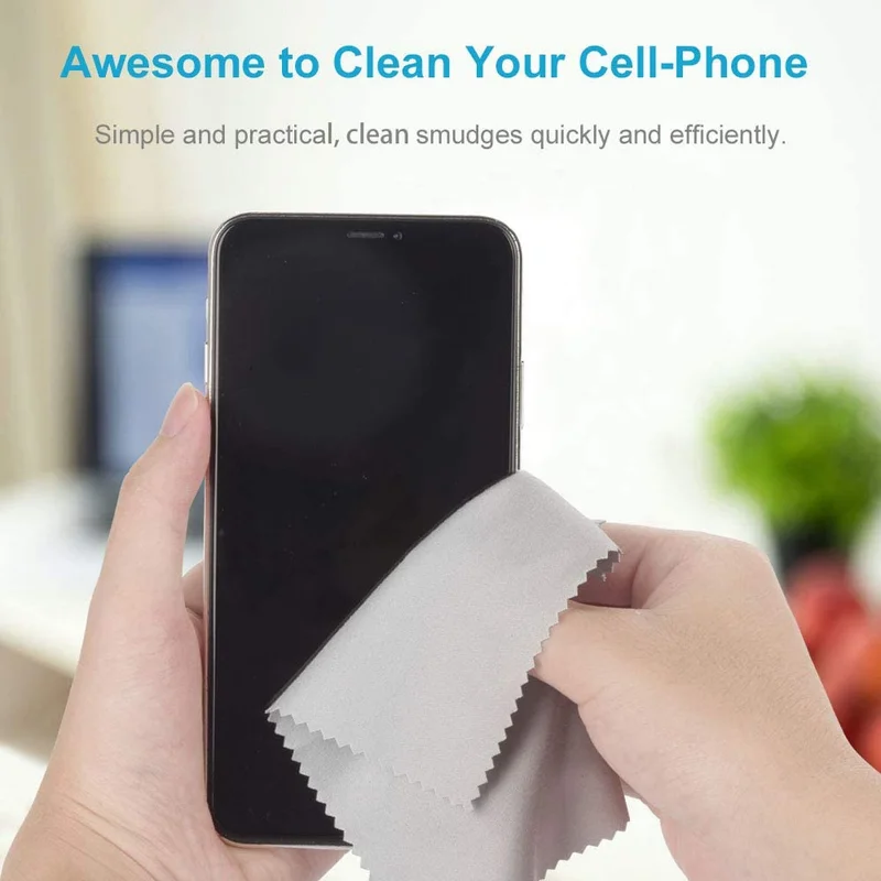 8 PCS Microfiber Cleaning Cloth for Glasses (6 3