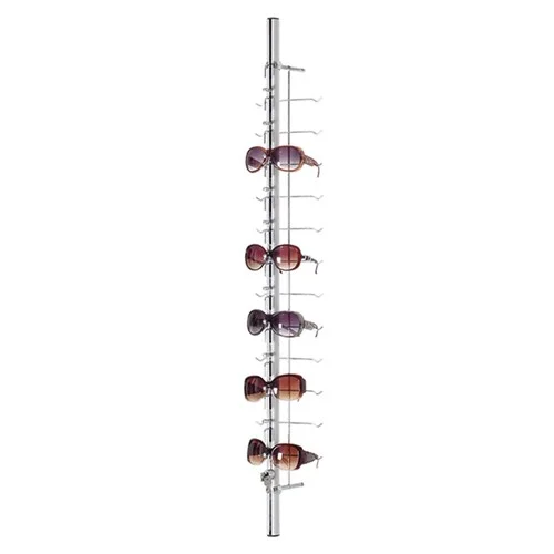 8PCS Wall-Mounted Eyeglass Dispaly Rack Lockable Sunglasses Display Stand Holder 2
