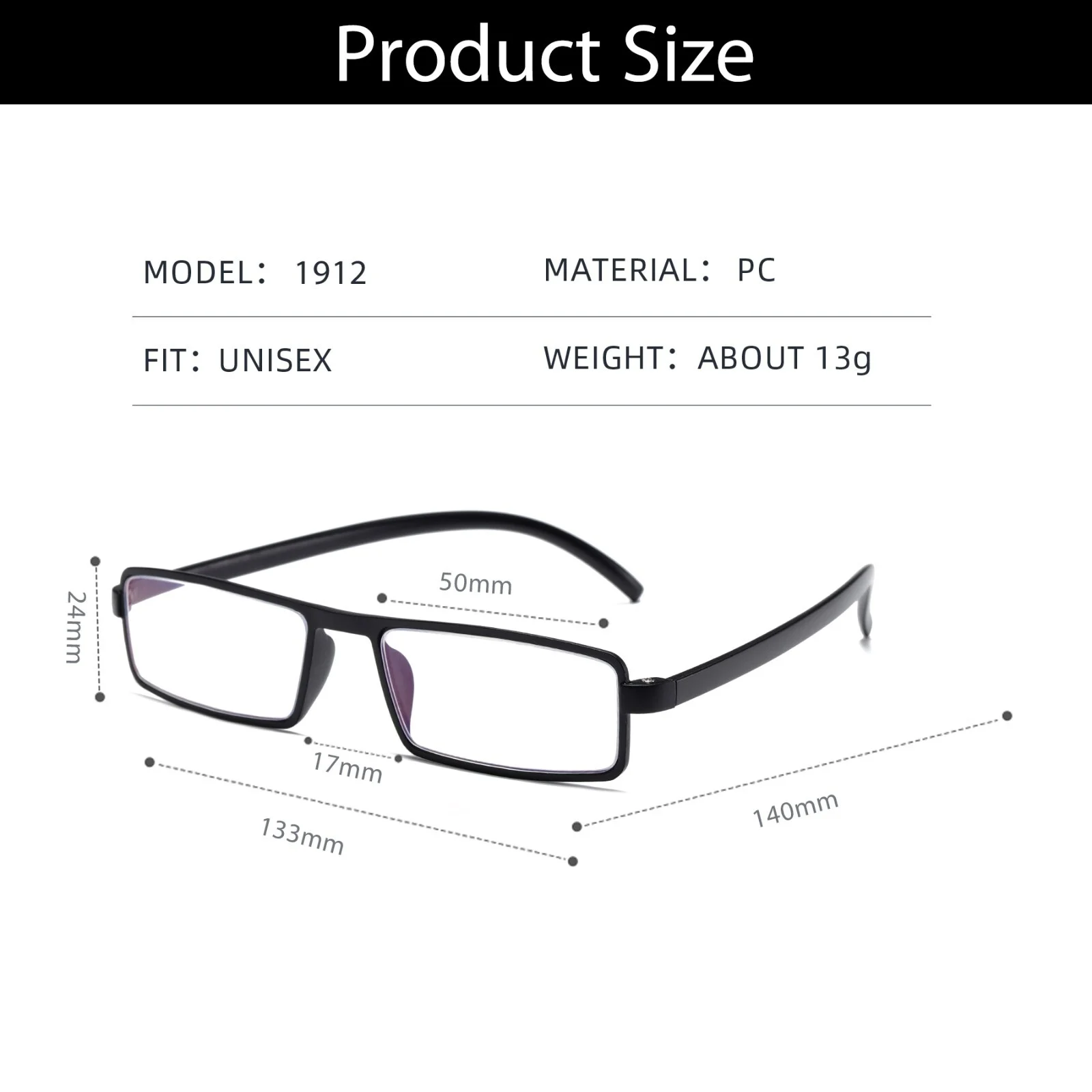 8PK Unisex Unbreakable Lightweight Reading Glasses Blue Light Blocking Readers 3