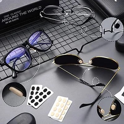 96 Pairs Eyeglass Nose Pads Soft Foam Self-Adhesive Nose Pads Stickers 2