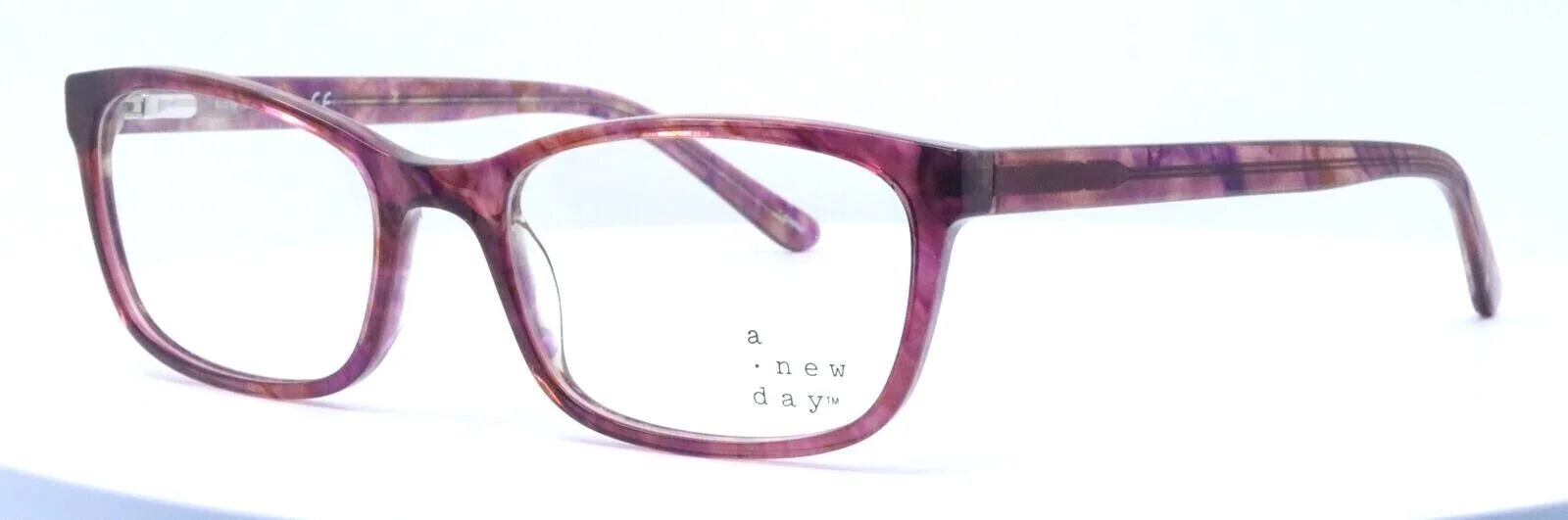 A.N.D. A New Day A3 2054 6500 Pink Purple Square Womens Eyeglasses 51-18-140 1