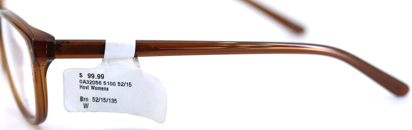A NEW DAY a.n.d. A32056 5100 Brown Rectangular Womens Eyeglasses 52-15-135 4