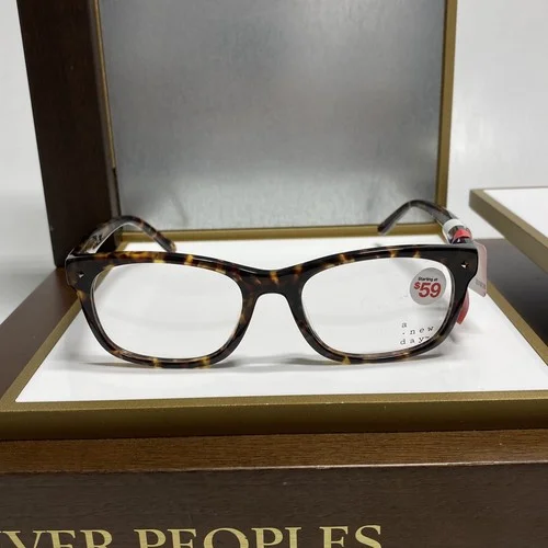 A New Day A32040 4109 Brown Tortoise Womens Eyeglasses 51-18-135