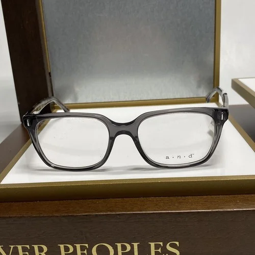 A New Day A32059 6918 Crystal Grey Women Eyeglasses 50-17-140 W/ Old Case