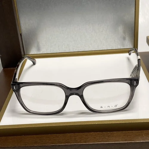 A New Day A32059 6918 Crystal Grey Women Eyeglasses 50-17-140 W/ Old Case 2