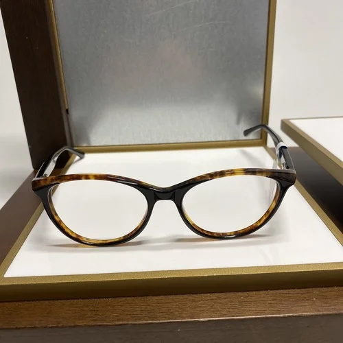 A New Day A32091 Cat Eye Eyeglasses Frame, 4119 Navy Tortoise. 51-17-140 #98V