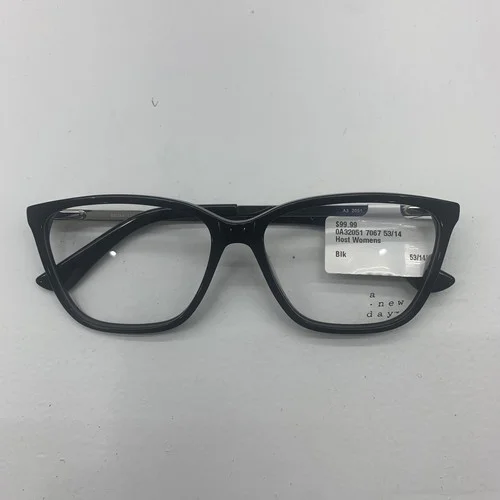 A New Day OA32051 Womens Black Eyeglass Frames Size 53-14-135