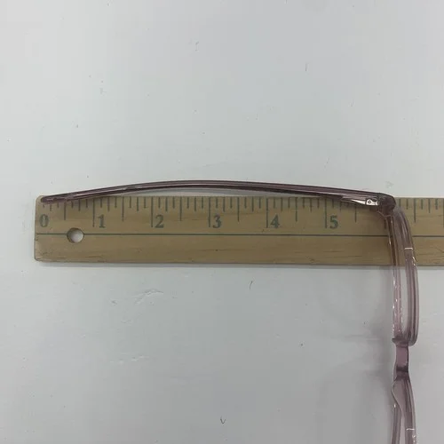 A New Day OA32090 Womens Pink Translucent Eyeglass Frames Size 51-16-140 3