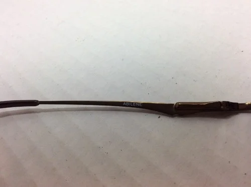Abilene Eyeglasses FRAME Designer Brown 50 [] 16 140 Rare Designer 4