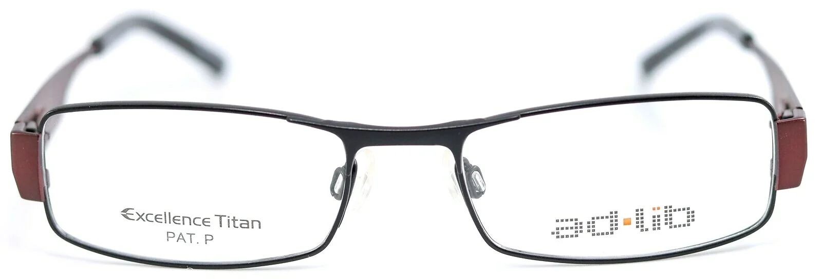 Ad.Lib by Charmant AB3101 BK Black Burgundy Mens Full Rim Eyeglasses 50-17-140 2
