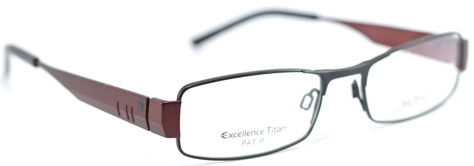 Ad.Lib by Charmant AB3101 BK Black Burgundy Mens Full Rim Eyeglasses 50-17-140 3