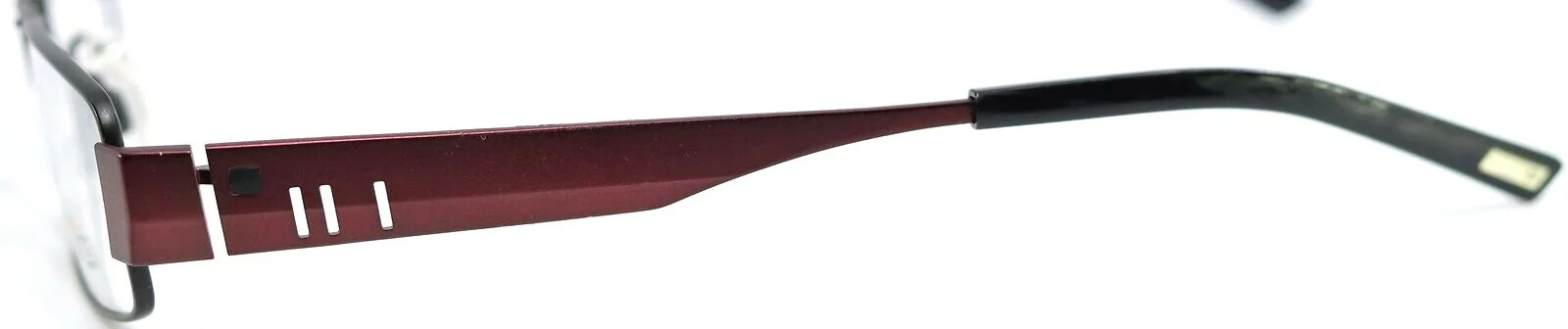 Ad.Lib by Charmant AB3101 BK Black Burgundy Mens Full Rim Eyeglasses 50-17-140 4