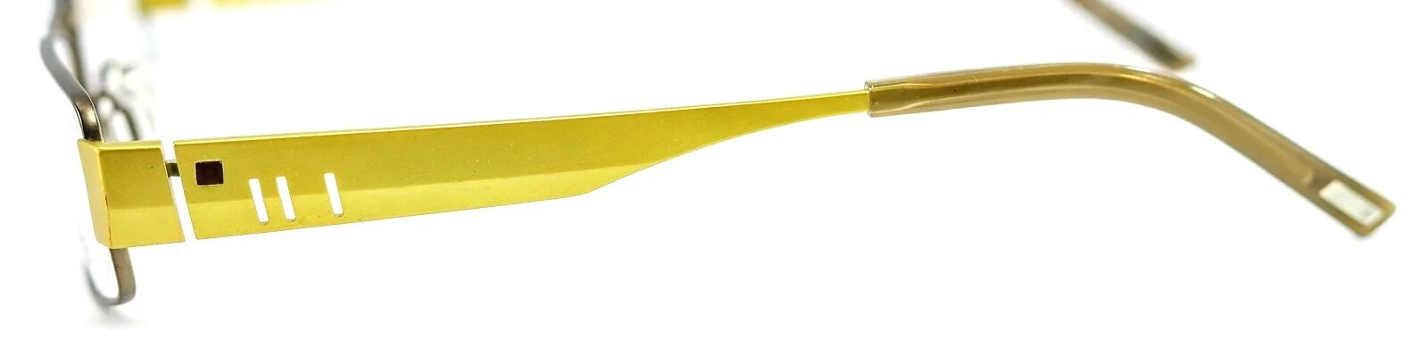 AD LIB By Charmant AB3101 KH Khaki Mens Rectangle Titanium Eyeglasses 52-17-140 4