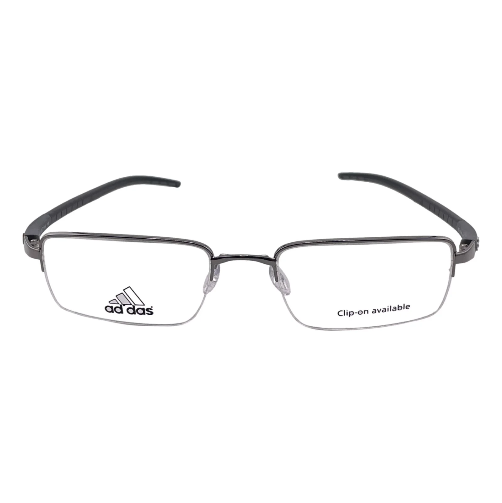 Adidas A629 Gunmetal Half Rim Eyeglasses Frames 52mm 19mm 145mm Made In Austria 2