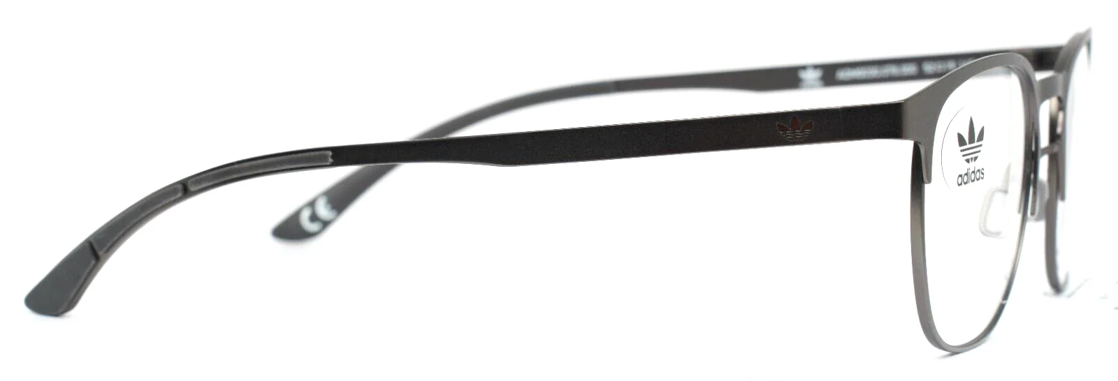 ADIDAS AOM003O.078 000 Gray Mens Oval Full Rim Eyeglasses 52-19-145 B:41 4