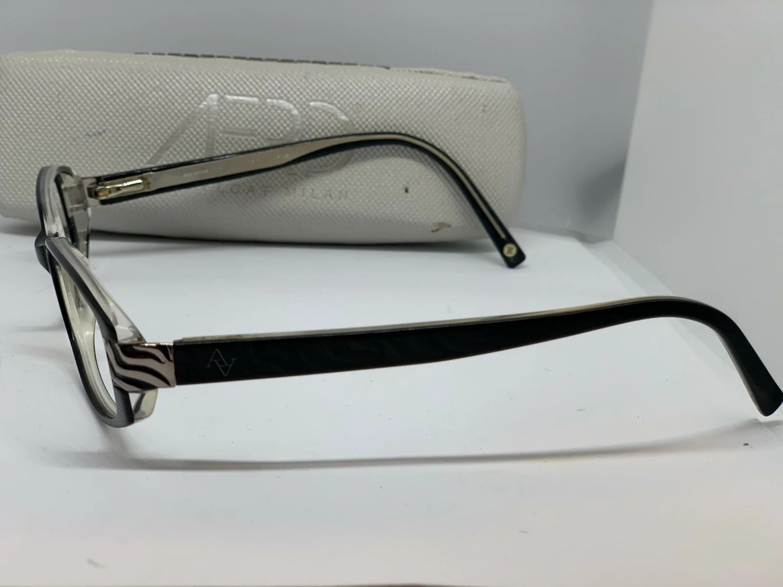 ADRIENNE VITTADINI AV1036 PUR/PNK 53-14 135 Eyeglass Frames 4