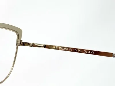 ADRIENNE VITTADINI AV1256 Gold/ Pink Glitter Womens Eyeglasses Frame 54-16-140 4