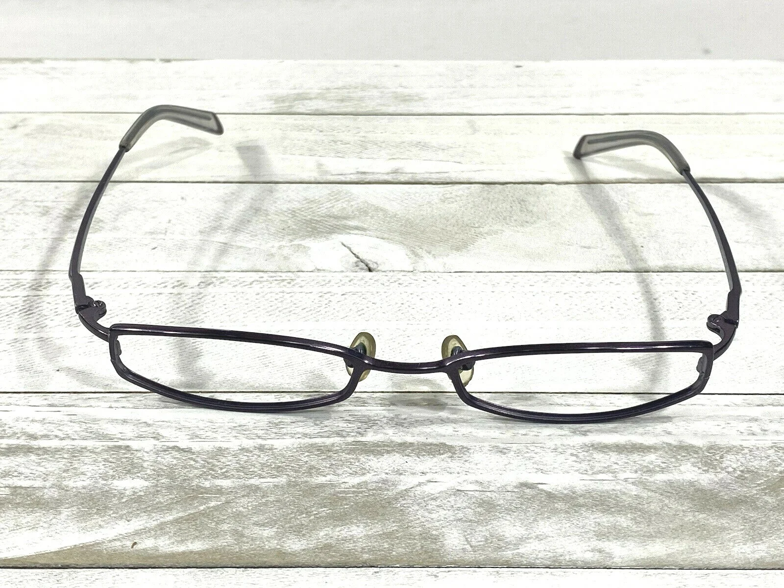Adrienne Vittadini AV6083 Womens Eyeglass Frames Violet Silver 48▯19-130 4