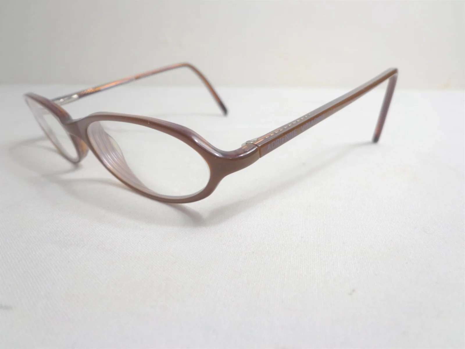 ADRIENNE VITTADINI AV7014 621 52-16-140 EYEGLASSES BROWN FULL RIM FRAMES 2