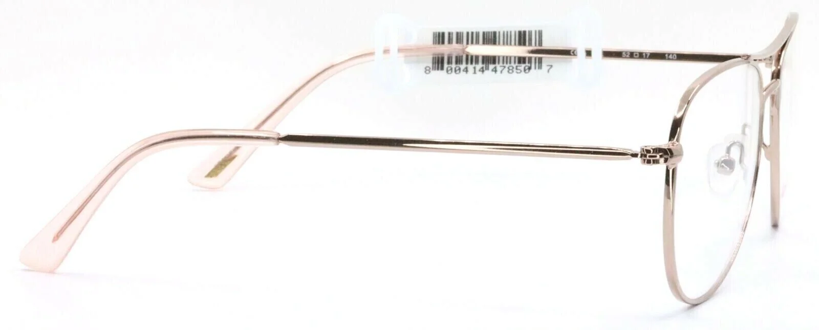 AEROPOSTALE AELO513 780 Rose Gold Womens Aviator Eyeglasses Frames 52-17-140 4