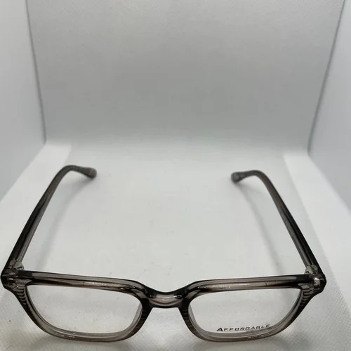 Affordable Design 50/18 145 Dan Grey Unisex Adult Eyeglass Frames L6 2