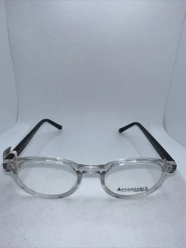 Affordable Design Crystal Black 47/19 135 Women Eyeglass Frames X69 Plastic 3