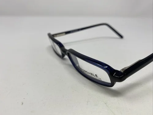 Affordable Designs Eyeglasses Frame DEREK NAVY 48-20-140 Blue Full Rim IF23 2